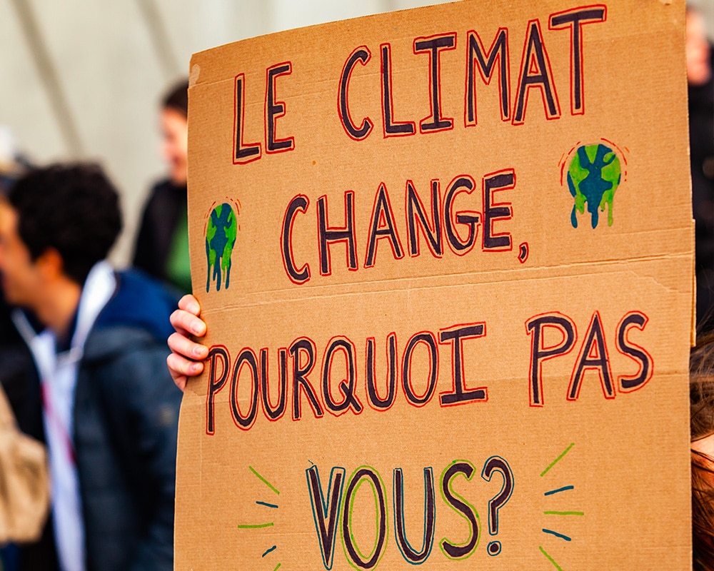 Manifestation pour le climat