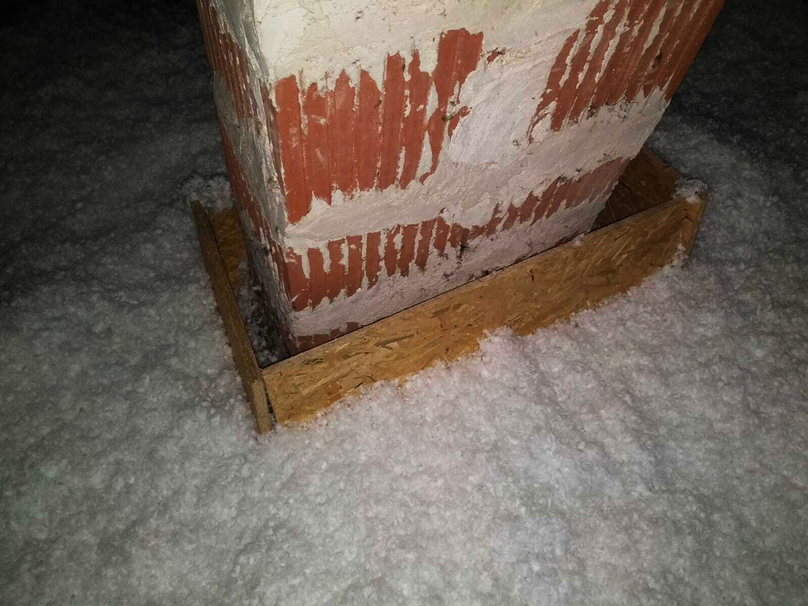 Des combles isolés par soufflage