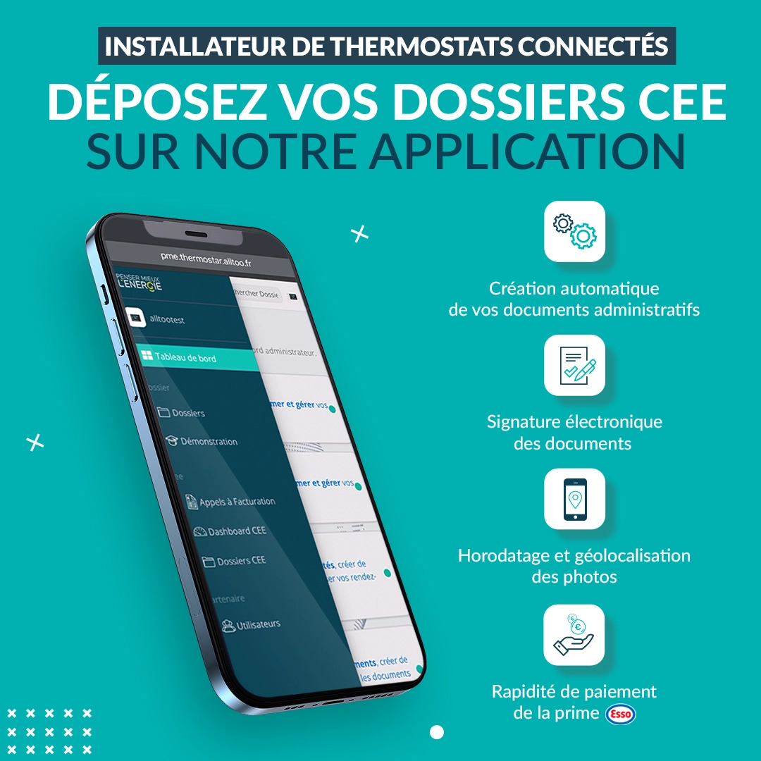 Thermostats connectés : déposez en quelques clics vos dossiers CEE 